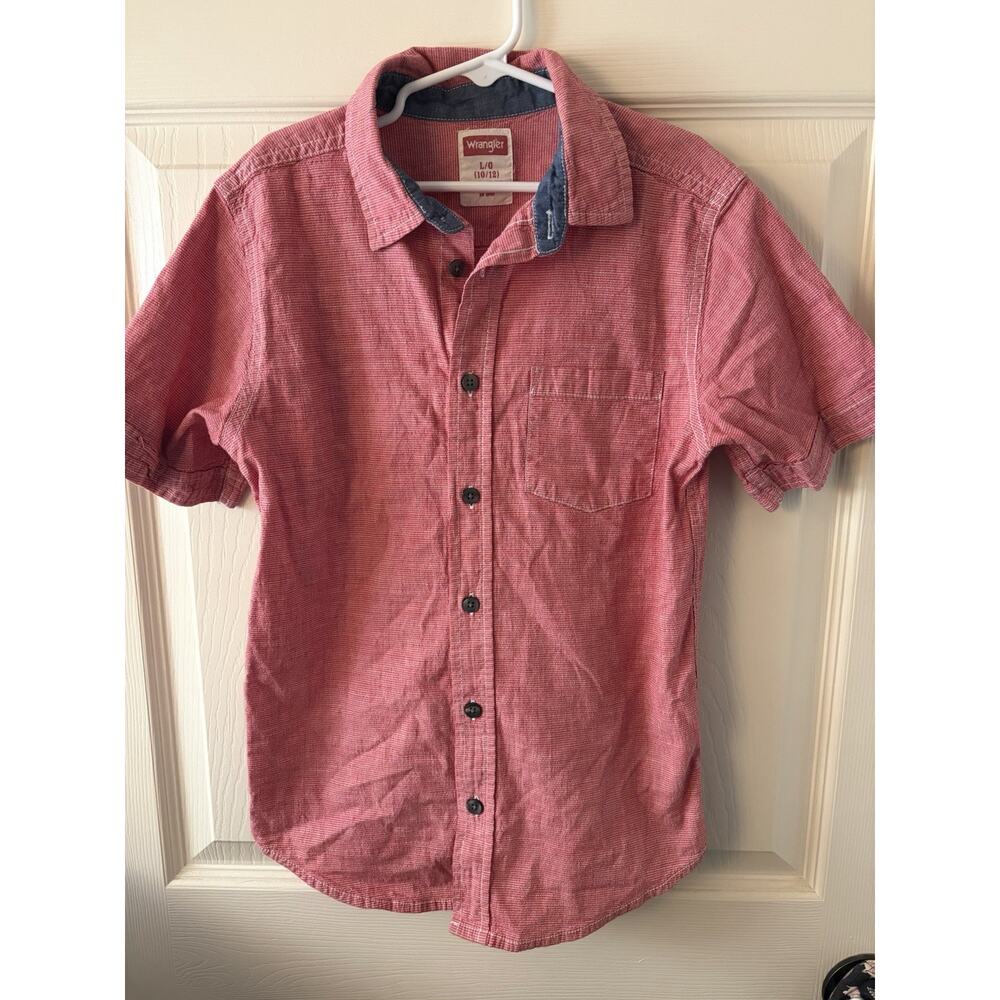 Boys Wrangler Button Up
